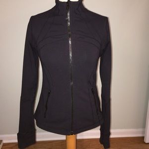 Lululemon black workout jacket
