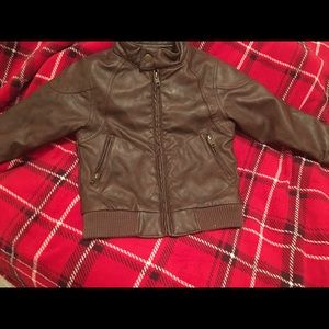 Gap Kids Leather Biker Jacket