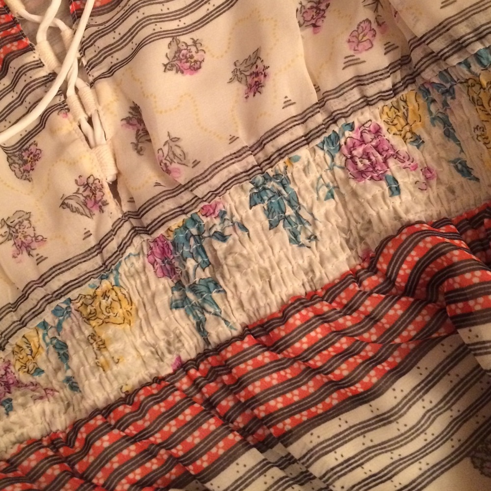 Free People Falling for Georgette Dress - Picture 6 of 6