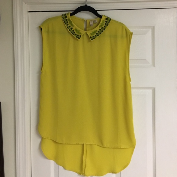 F21 sequin collar top NWOT