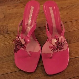 Via Spiga pink high heel sandals