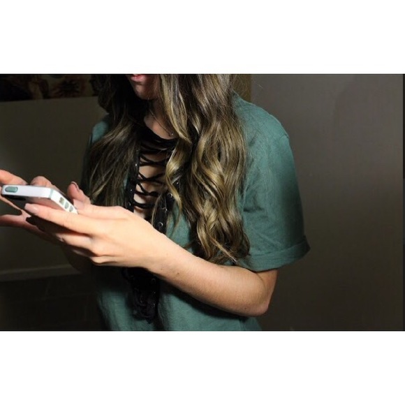 •SOLD OUT || Ariana Lace Up • - Picture 4 of 4