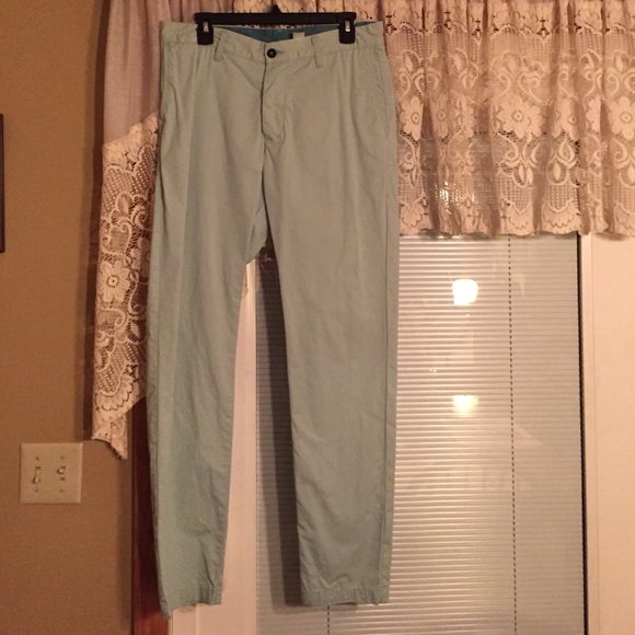 Men's H&M mint green pants - Picture 1 of 1