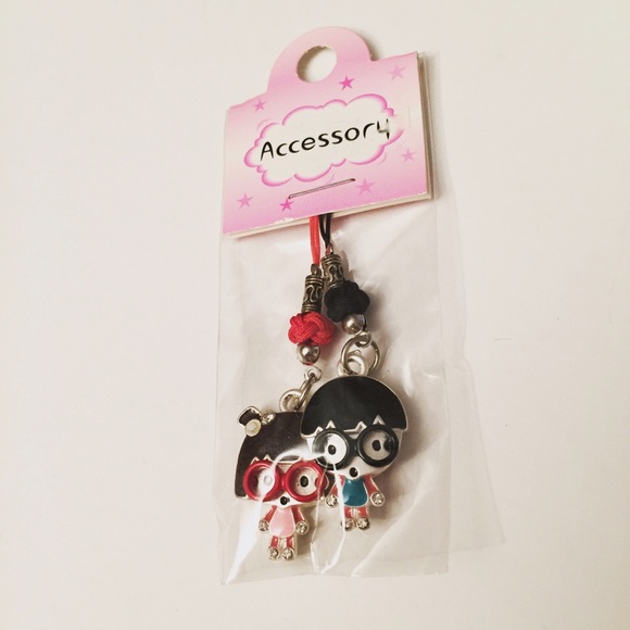 Brand new! Couple cell phone charm