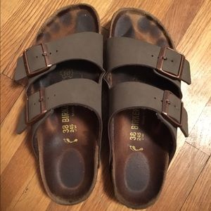 Mocha Arizona Birkenstocks