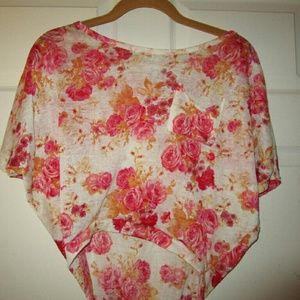 Floral crop top