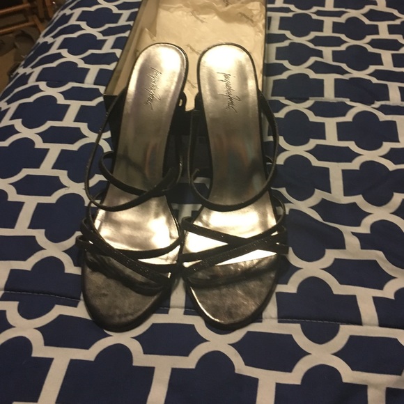 Black dressy sandals