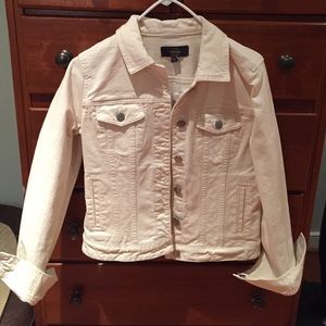 J.Crew off-white denim jacket