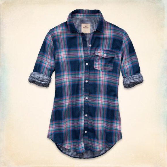 Hollister plaid