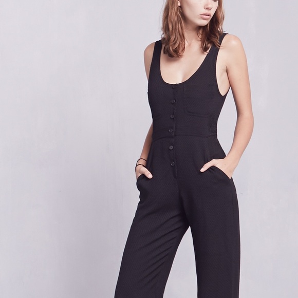 REFORMATION spencer pocket jumpsuit // small