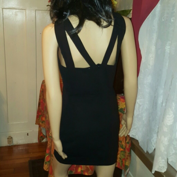 SEXY HARNESS BODYCON DRESS SZ MEDIUM🌈SALE - Picture 3 of 4