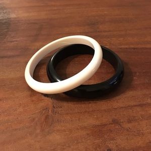 Black and White Bangles