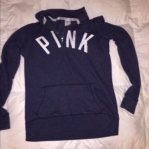 VS PINK half zip sweatshirt