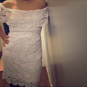 LULUs Island in the Stream white dress