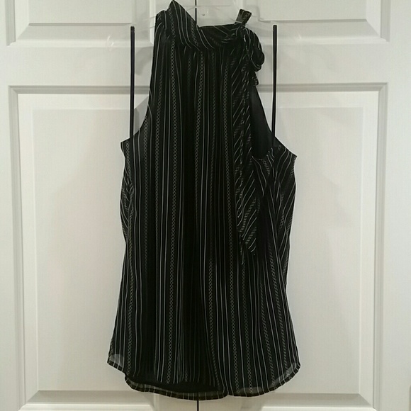 Banana Republic Tie Neck Halter Top