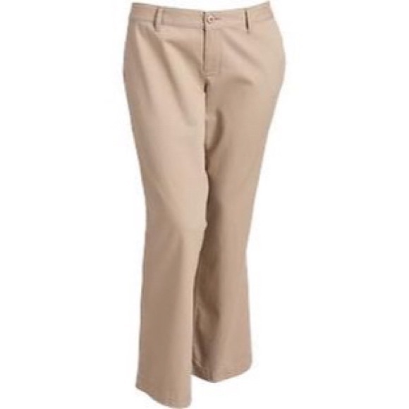 Old Navy Pants & Jumpsuits Khaki Bootcut Pants Poshmark