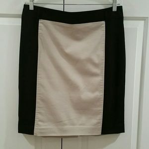 Ann Taylor Colorblock Pencil Skirt