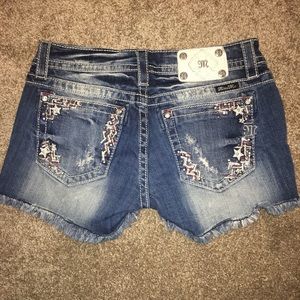 Miss Me Star Shorts