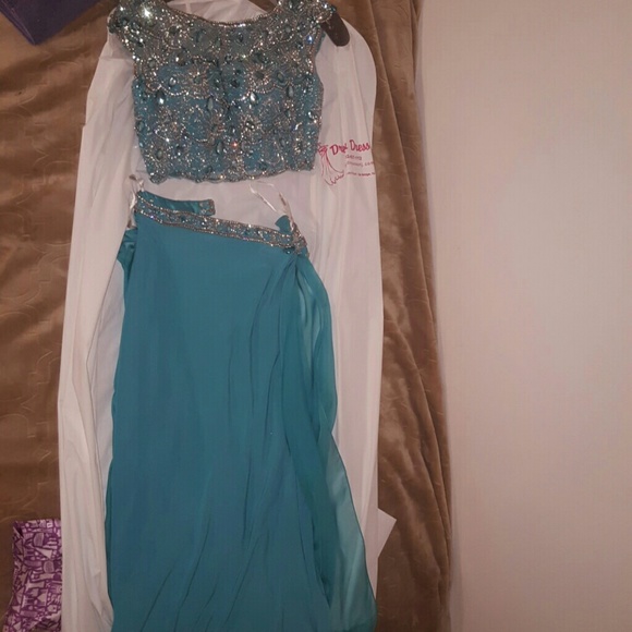 Sherri hill 2 piece prom dress