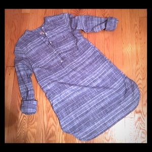 Chambray tunic