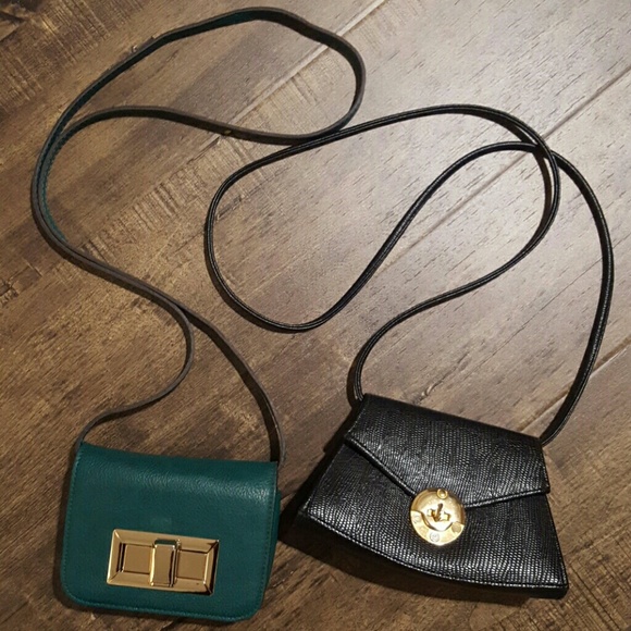 Two cross body purses.