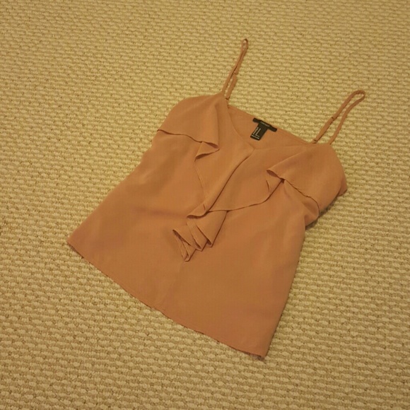 Blush Pink Ruffled Blouse