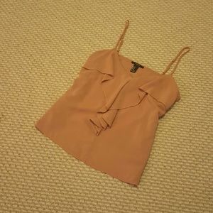 Blush Pink Ruffled Blouse