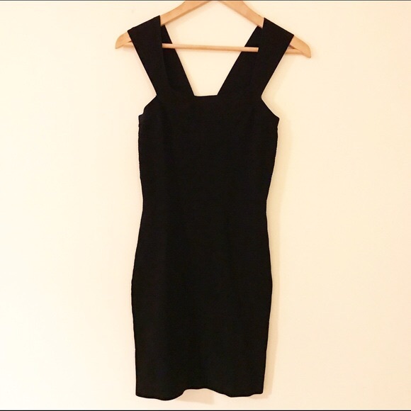 Express Banded Scoop-Neck Dress - Picture 2 of 4