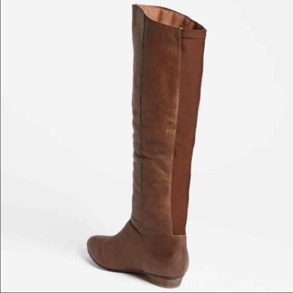 SOLD ❌Steve Madden Creation brown leather boots