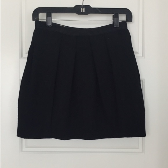 BCBG MaxAzria Runway High Waist Skirt - Black - 0