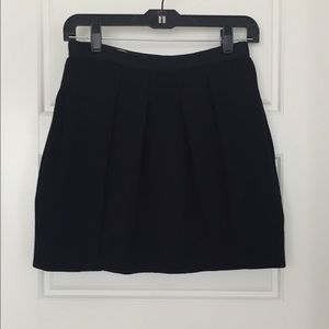 BCBG MaxAzria Runway High Waist Skirt - Black - 0