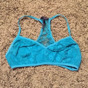 Nollie Teal Lace Bralette