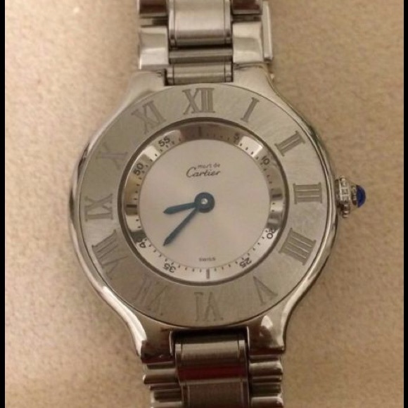 Must de 21 Cartier Stainless steel watch