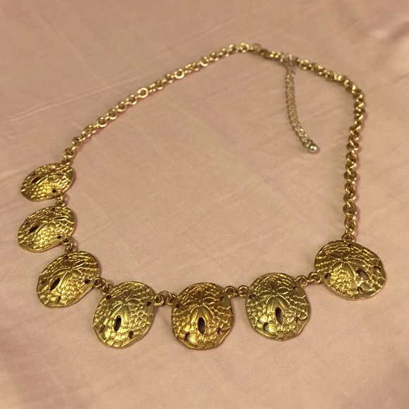 Sand Dollar Statement Necklace