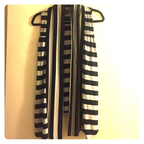 Striped vest