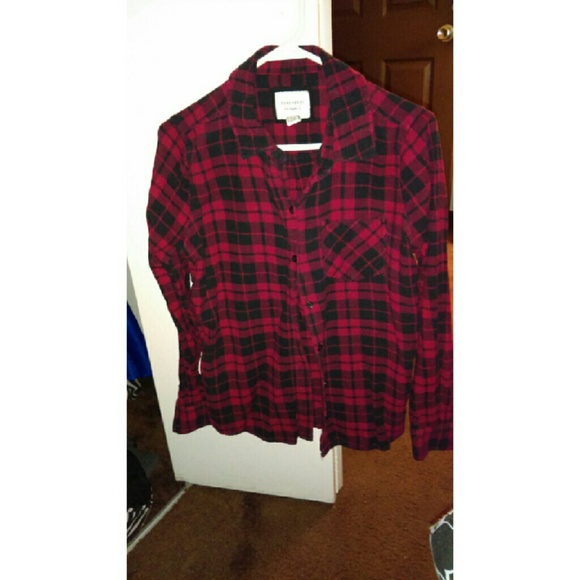 Flannel button up