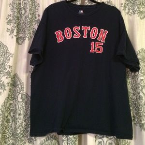 Boston Red Sox #15 Pedroia T-shirt
