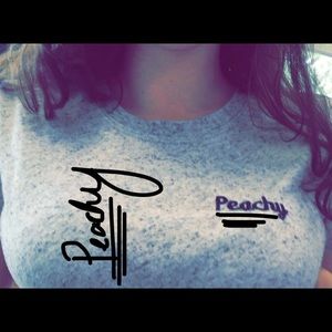 Brandy Melville "Peachy" Tee