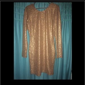 FLASH SALE!!!😇Gold party dress! ✨✨