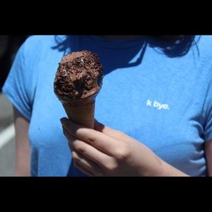 LA Hearts "k bye." Tee