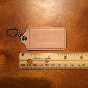 Coach key chain/tag