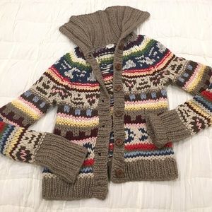 AE hand knit sweater