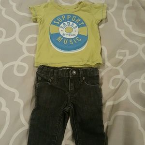 Peek Clothing Jean's and T-Shirt