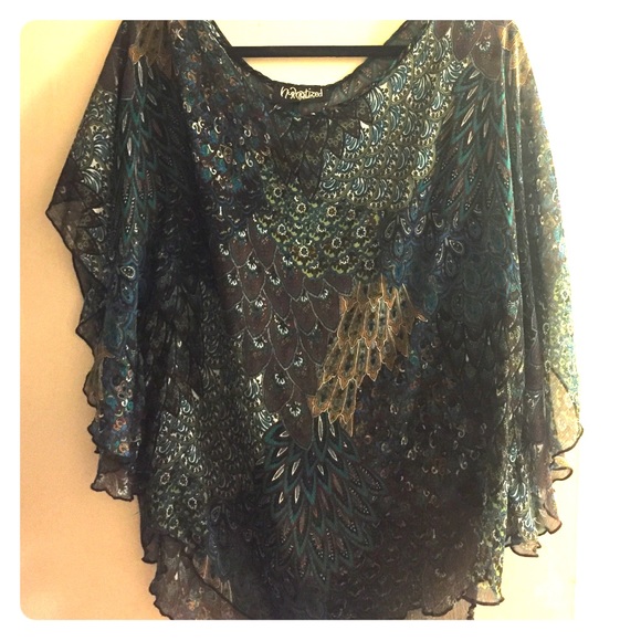 Sheer blouse