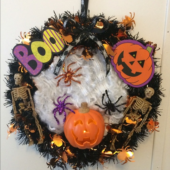Halloween wreath #1