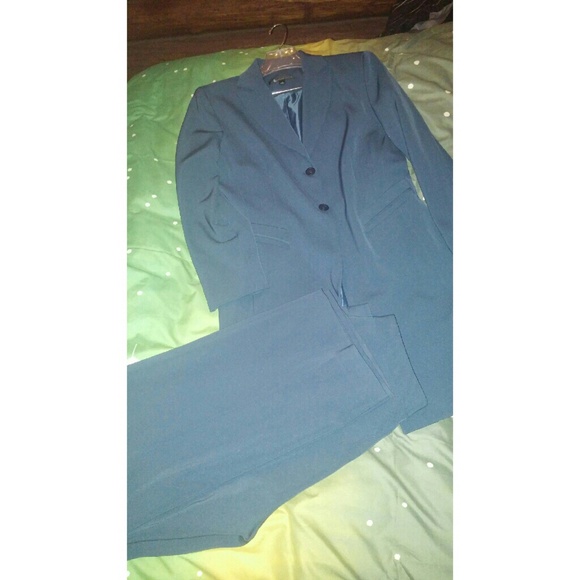 Blue suit