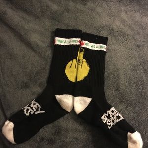 High As a Bird Smoking Socks