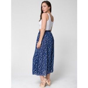 American Apparel Daisy Chiffon Maxi Skirt