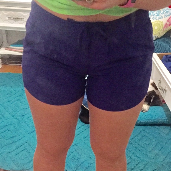 Athleta Purple Athletic Shorts