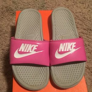 Nike slides!
